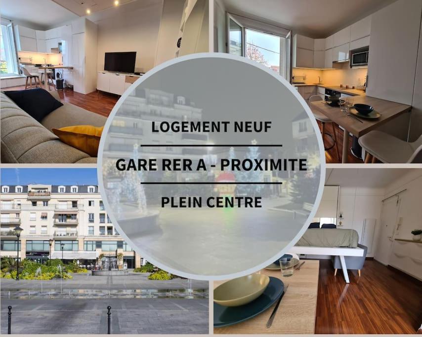 Studio A 2 Pas De La Gare Sartrouville Exterior foto